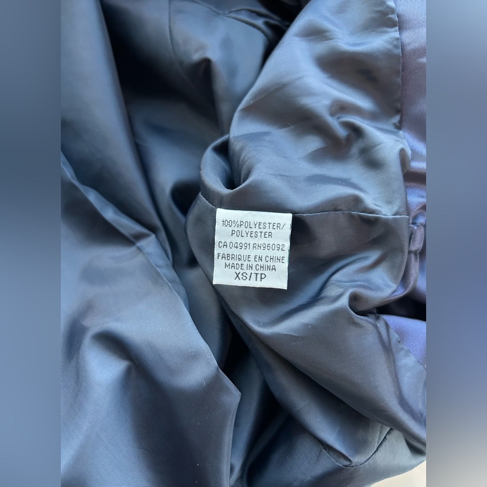 Katherine Barclay Rouched Blue Jacket - Picture 11 of 11